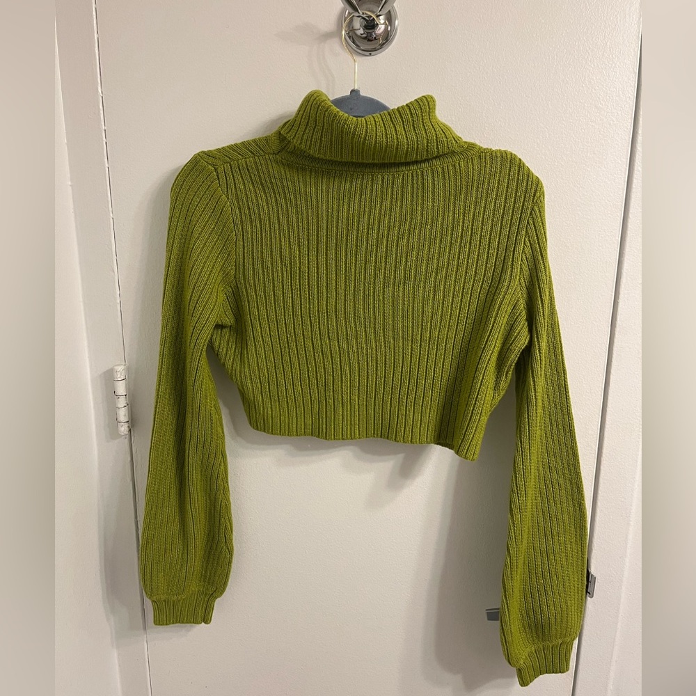 Turtle neck - green
